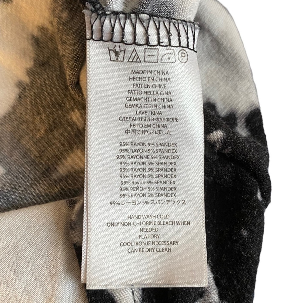 Michael Michael Kors Black and White Short Sleeve T-Shirt Size Large - Picture 5 of 5